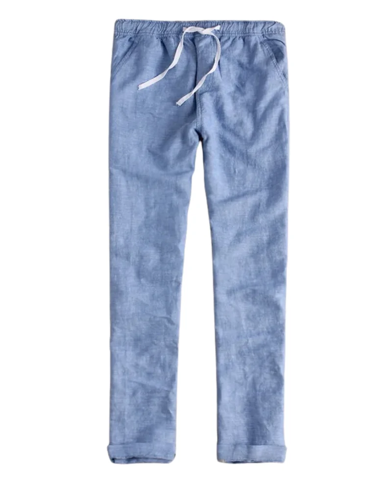 Elegant Cotton Linen Pants