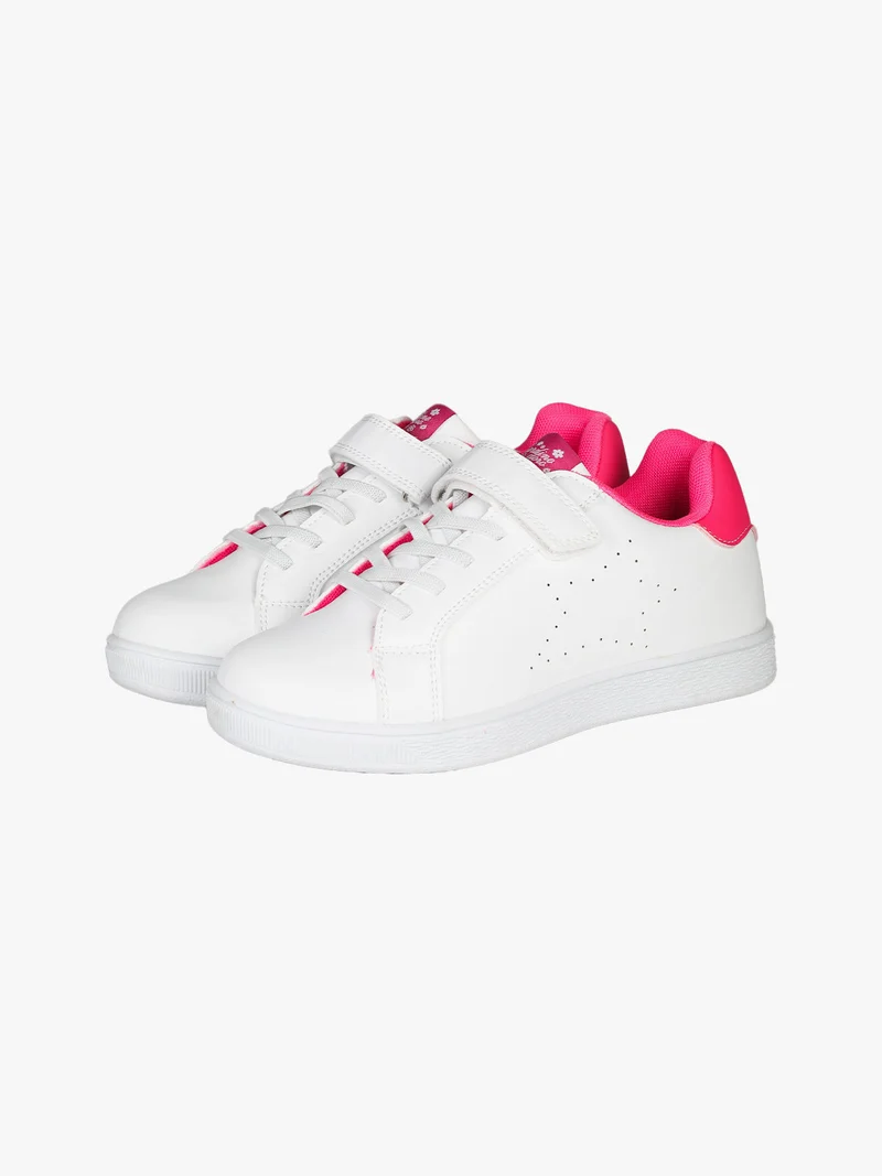 Sneakers da ragazza con strappo - rosa