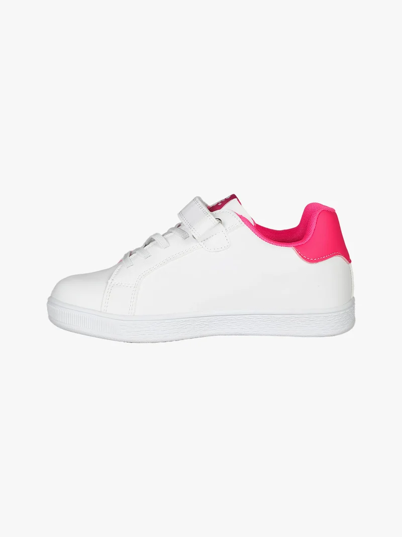 Sneakers da ragazza con strappo - rosa