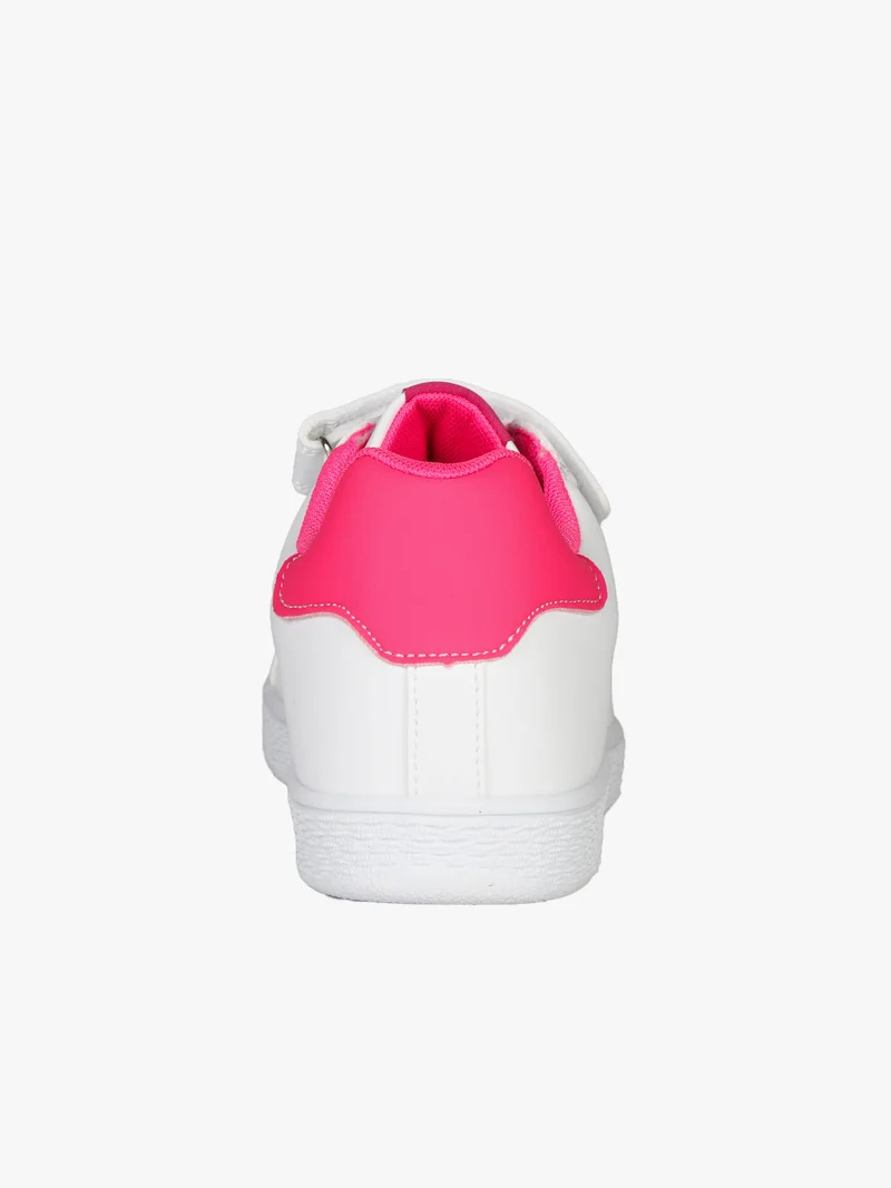 Sneakers da ragazza con strappo - rosa
