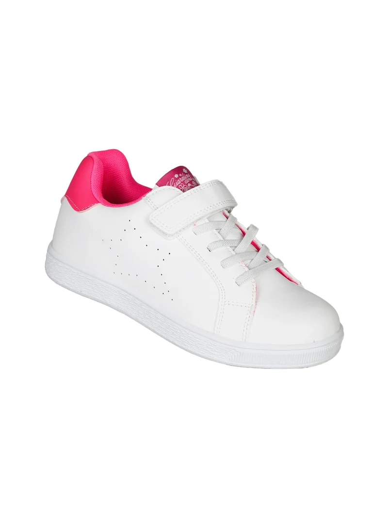 Sneakers da ragazza con strappo - rosa