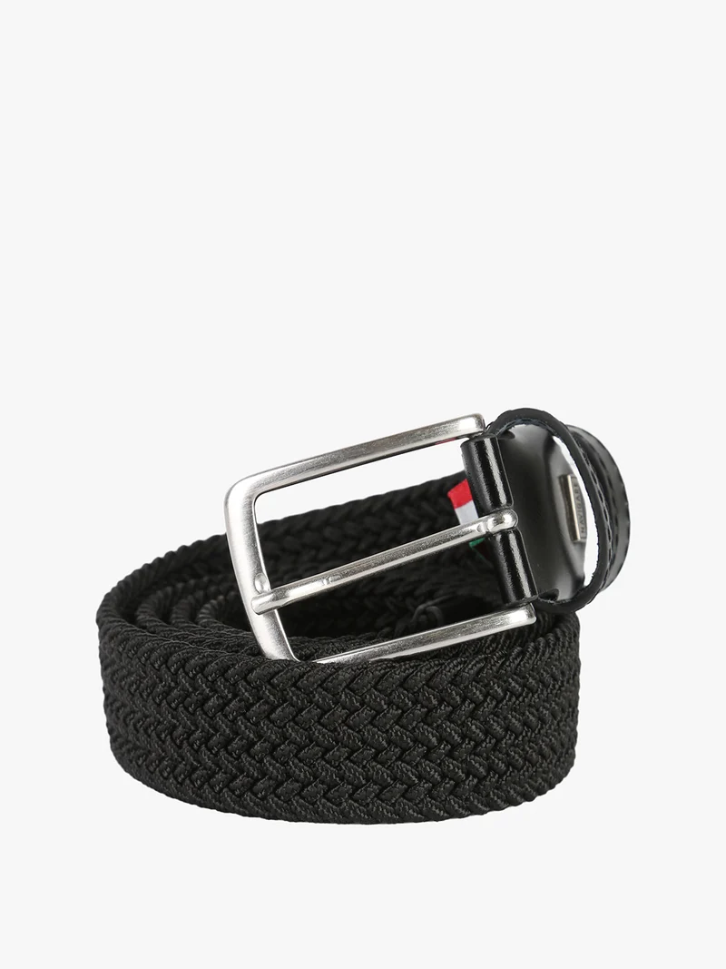 Cintura da uomo in corda - nero