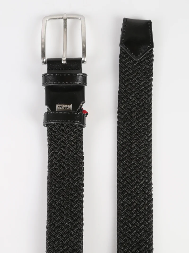 Cintura da uomo in corda - nero