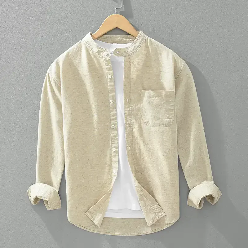 Casual Japanese Men's Shirt