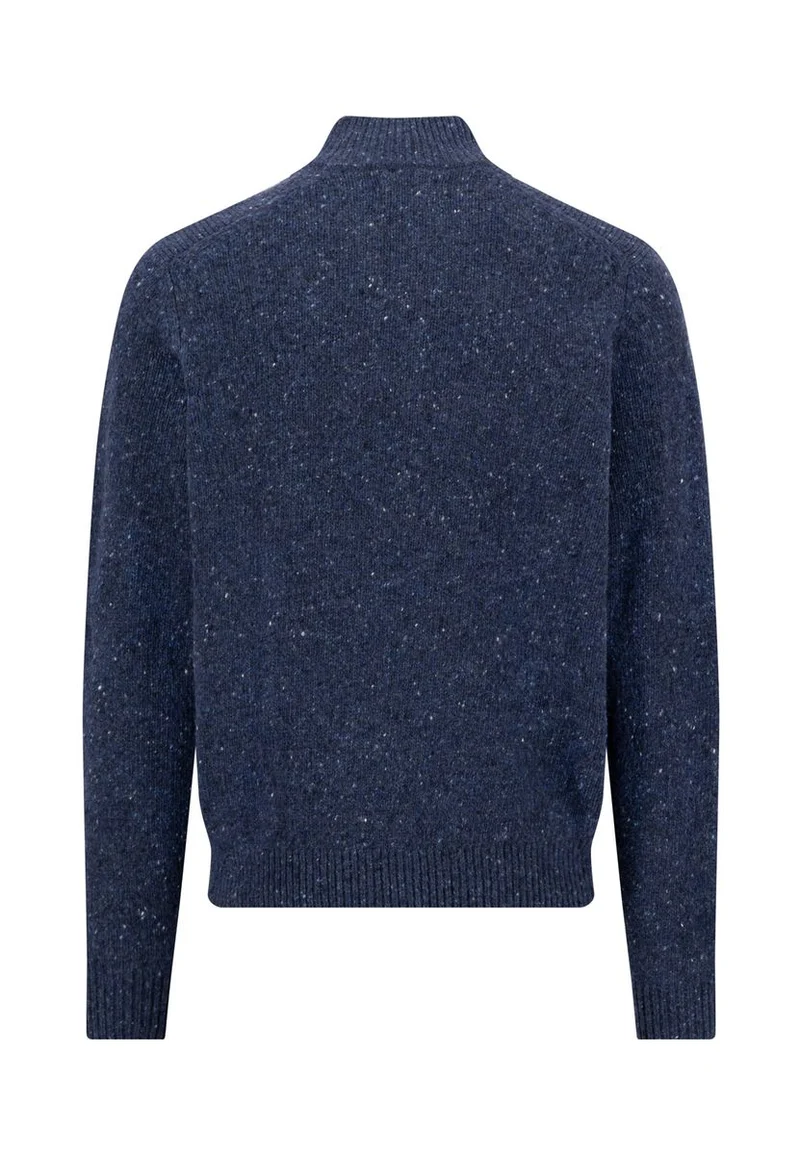 Zip Cardigan. Donegal*RWS