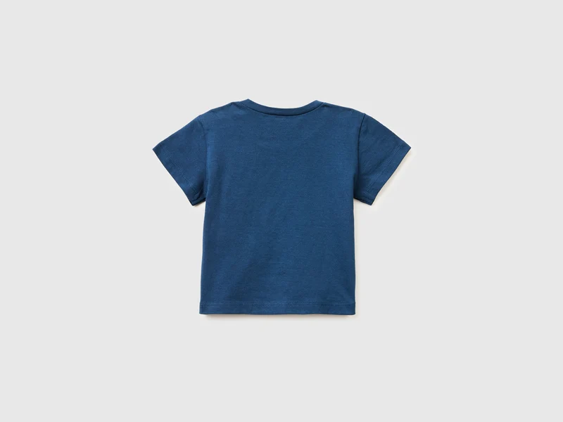 Bio-Baumwoll-T-Shirt mit Aufdruck