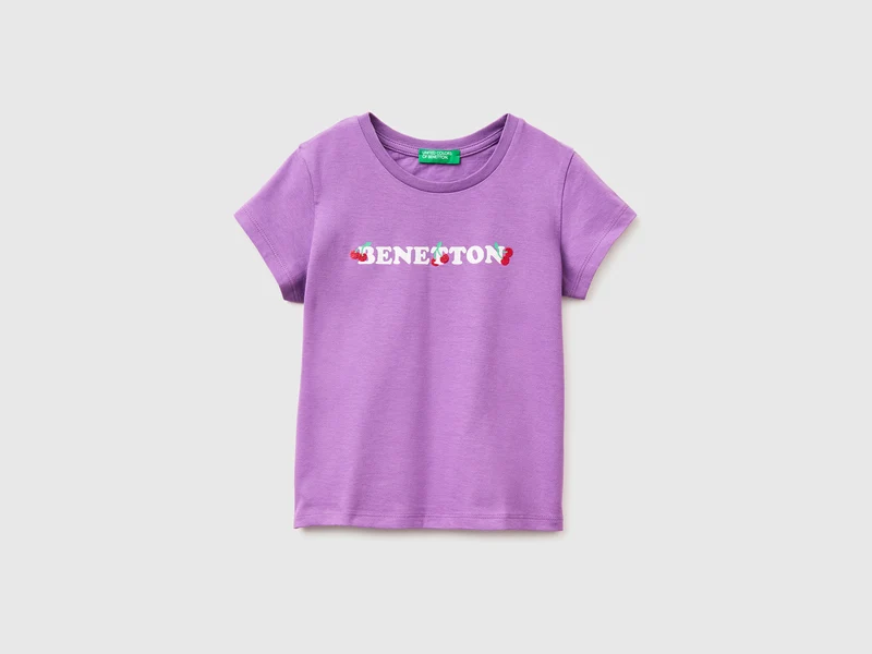 Glitzerdruck-T-Shirt