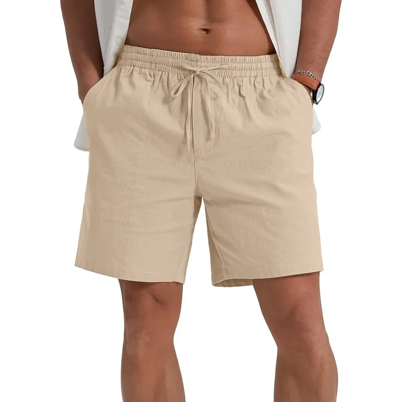 Elegant Linen Shorts