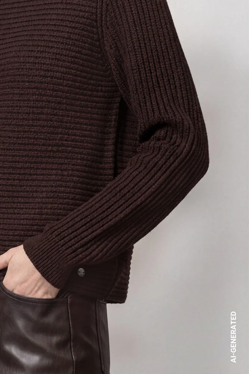 Basic Strickpullover