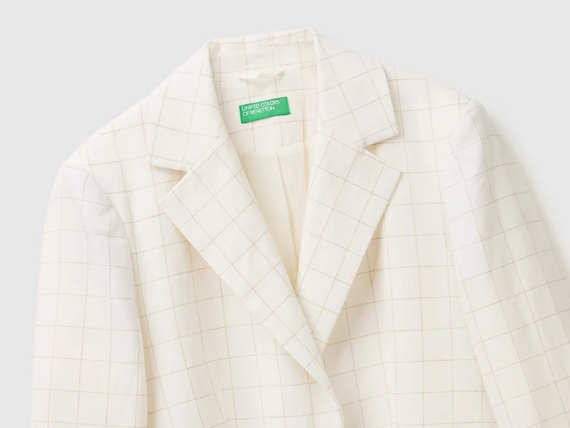 Karierter Blazer