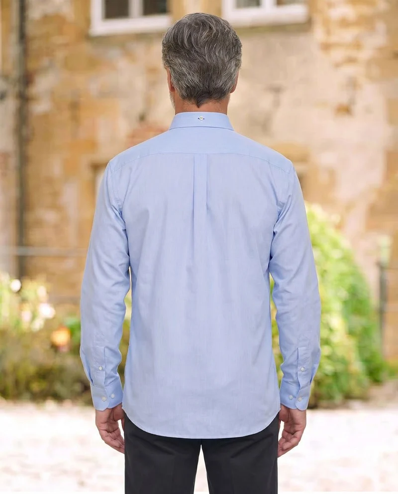 Button Down Hemd "Steward" in blue
