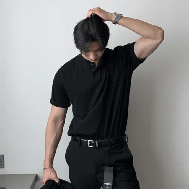 Elegant Henley Shirt