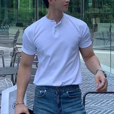 Elegant Henley Shirt