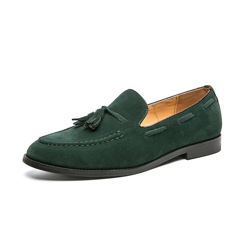Elegant Suede Tassel Loafers