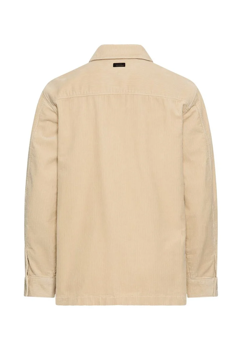 Cord Overshirt mit Druckknöpfen