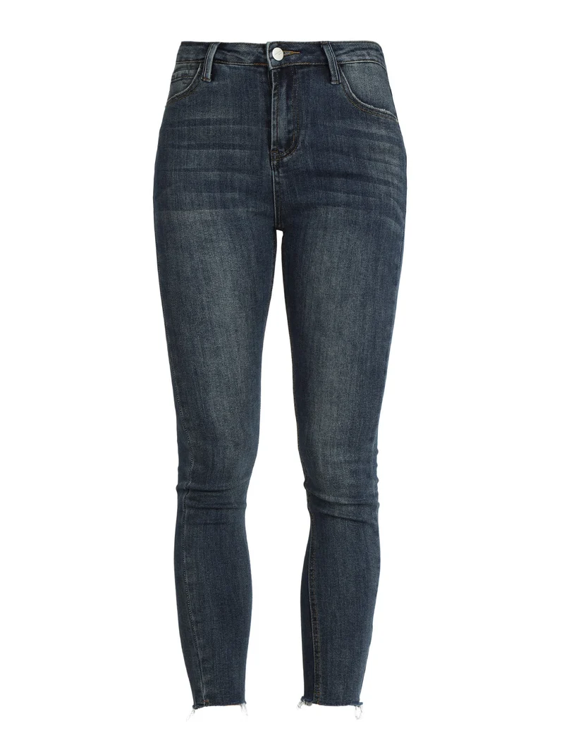 Jeans donna skinny a vita alta - jeans