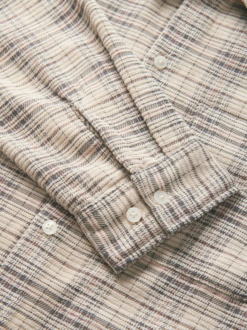 JORMONTREAL BOXY CHECK SHIRT LS