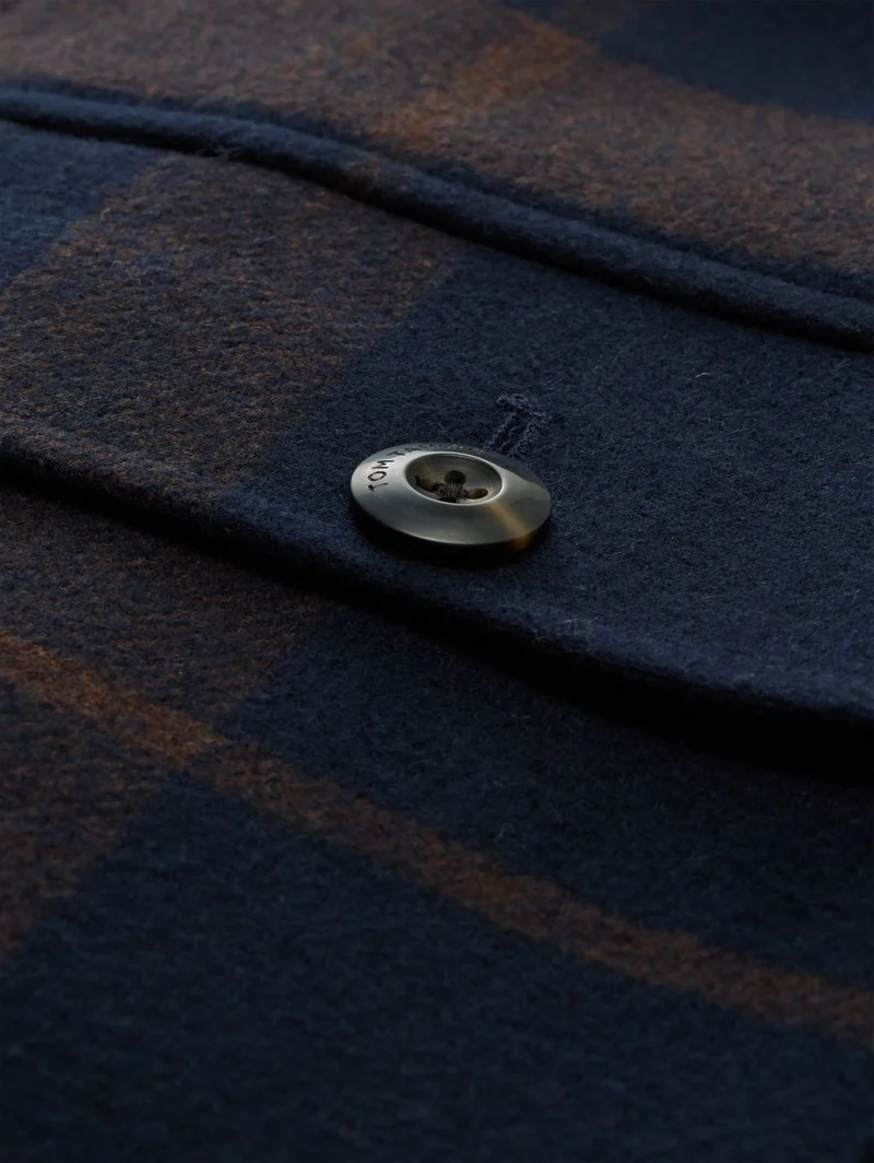 Overshirt mit Wollanteil