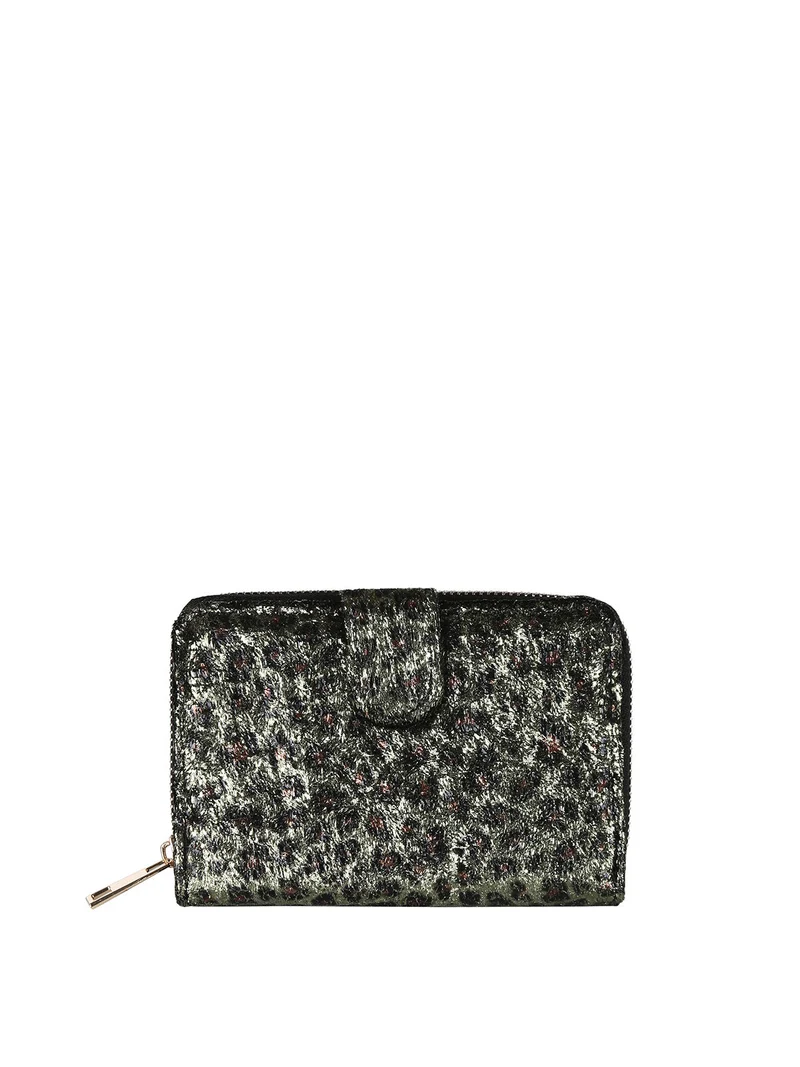 Portafoglio donna animalier - verde