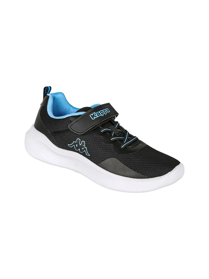 LOGO KOFY Sneakers sportive da ragazzo in mesh con chiusura a strappo - nero