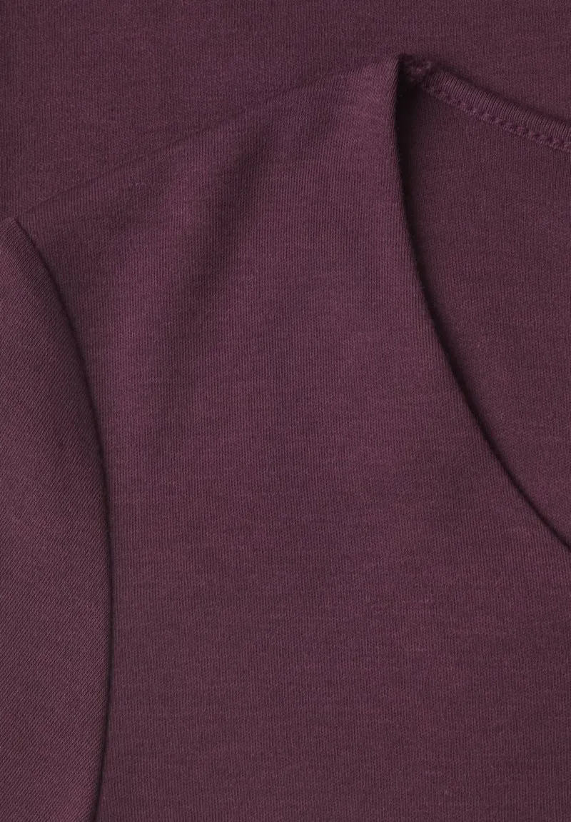 Basic Shirt mit blickdichter Front