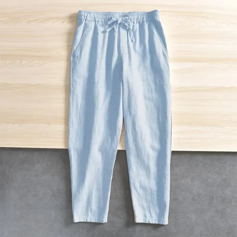 Casual Cotton Linen Pants
