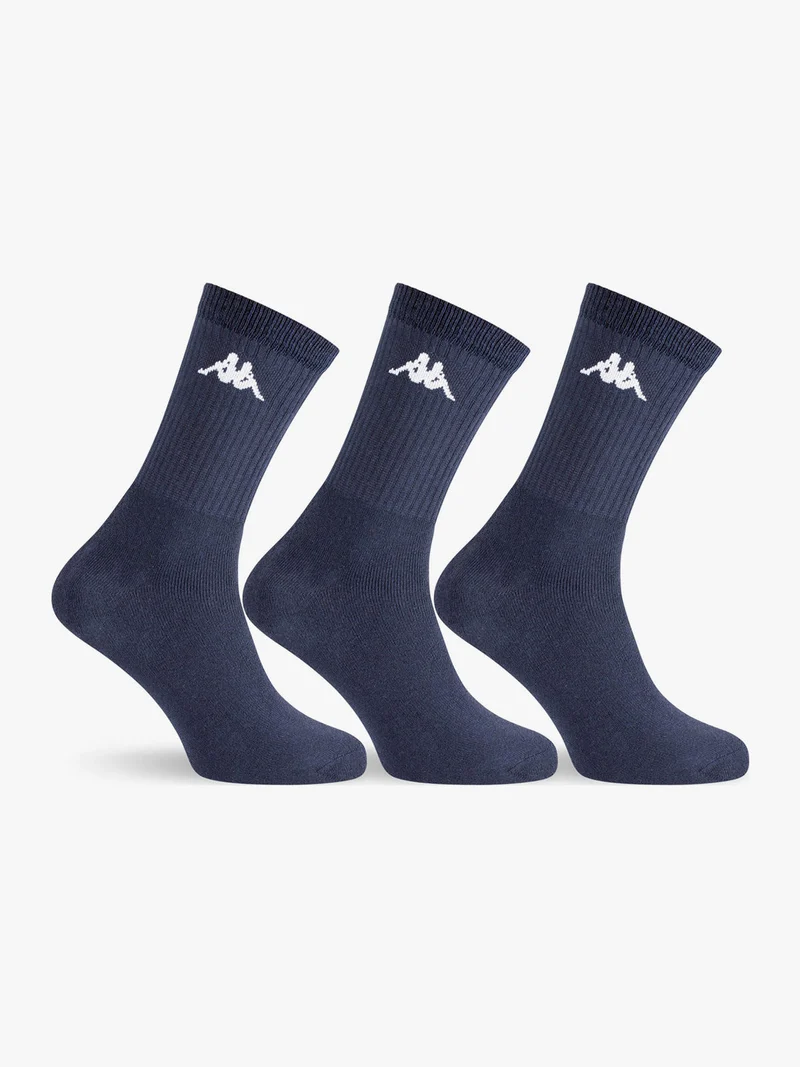 Confezione da 3 paia di calze corte da uomo - blu scuro