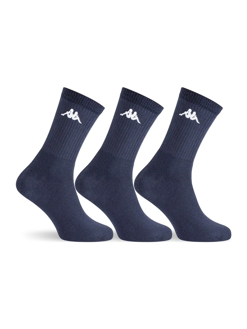 Confezione da 3 paia di calze corte da uomo - blu scuro