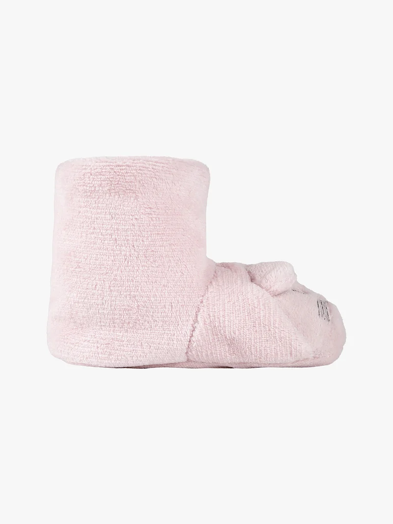 Babbucce alte antiscivolo da bambina - rosa
