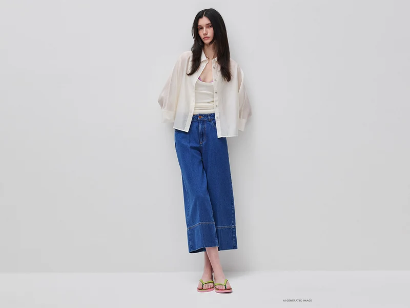 Jeans mit weiter Passform