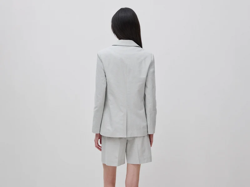 Karierter Blazer
