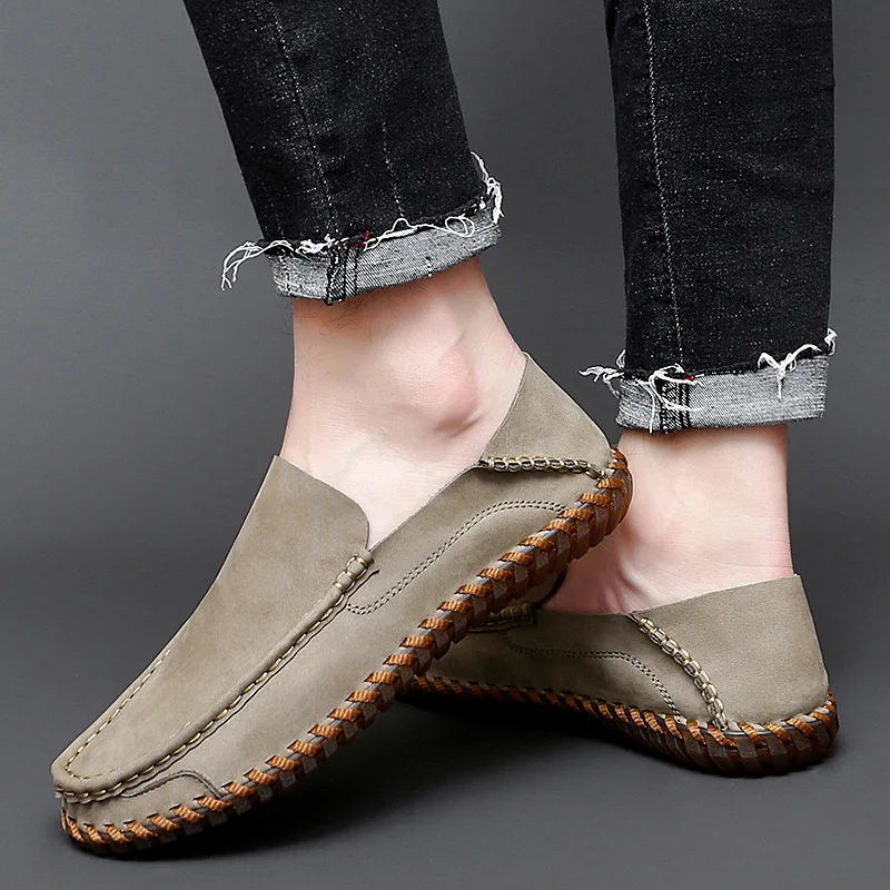 Chic Leather Men's Loafers
