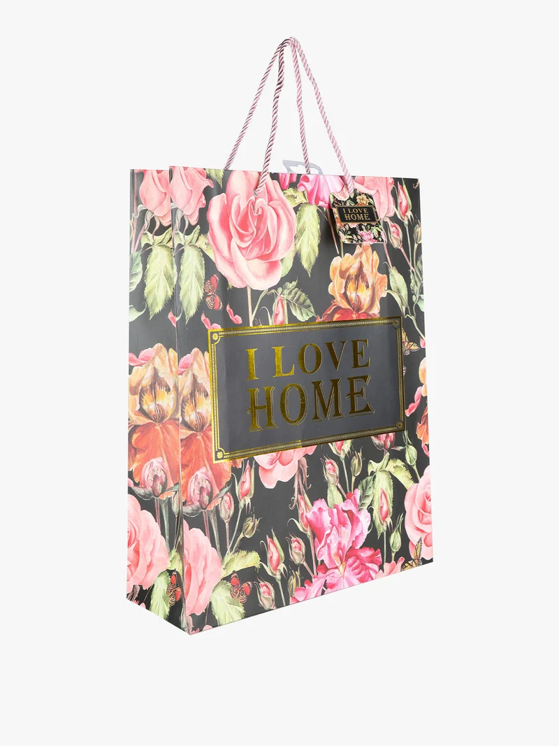 Sacchetto regalo grande 42 x 32 x 11 - nero