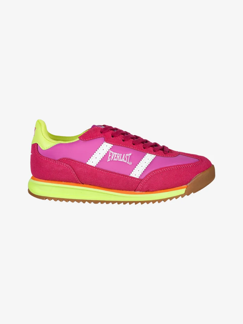 Sneakers donna stringate - fucsia
