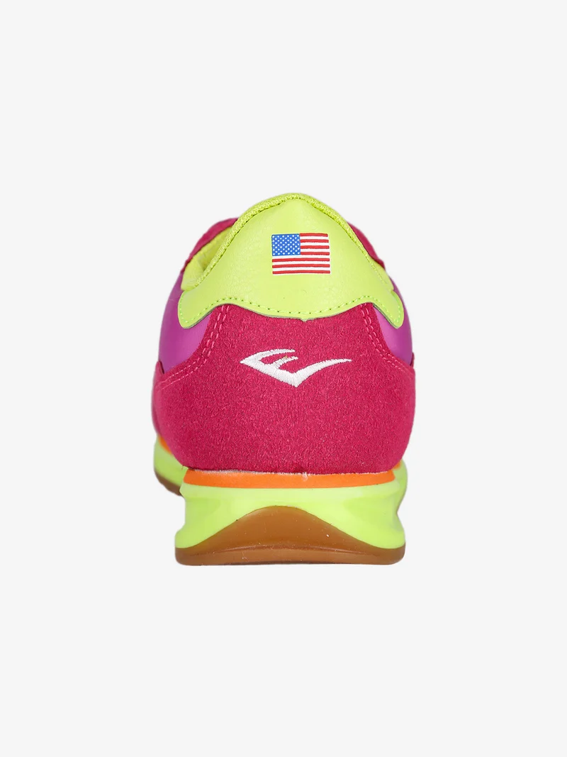 Sneakers donna stringate - fucsia