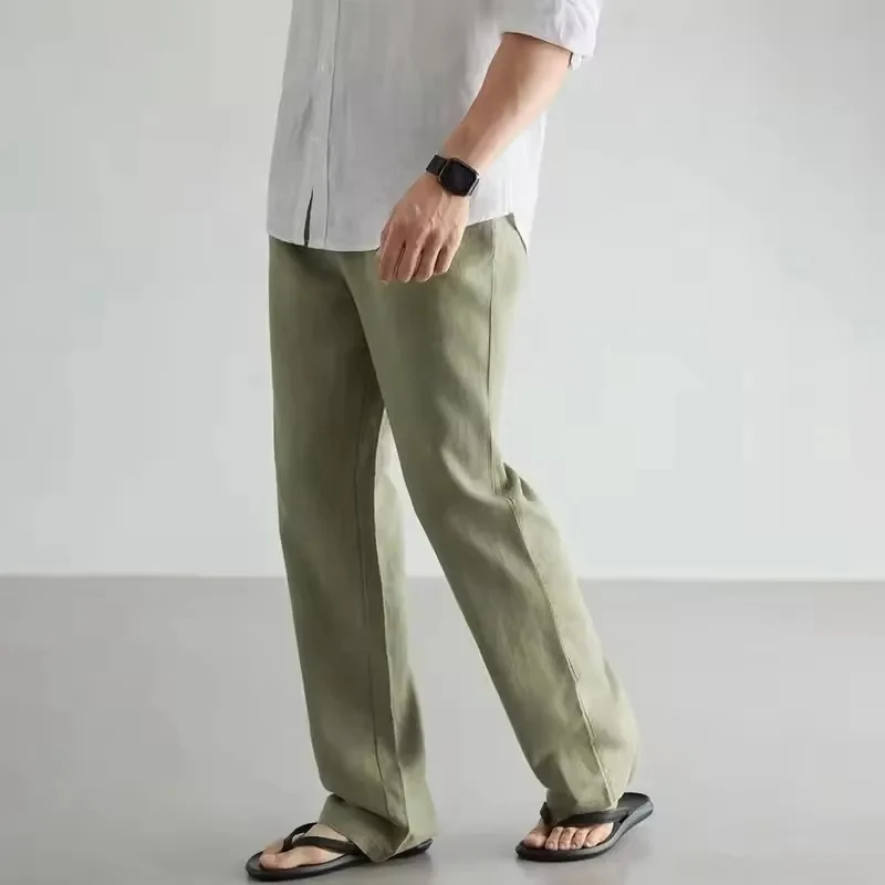 Elegant Breathable Linen Pants