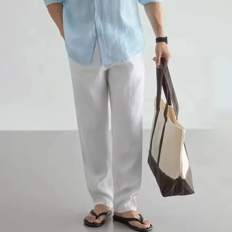 Elegant Breathable Linen Pants