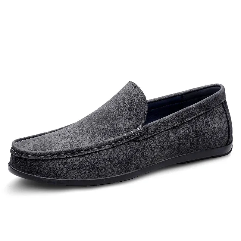 Elegant Leather Driving Loafers