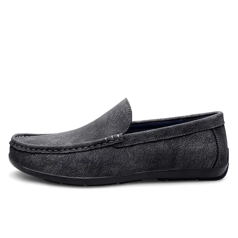 Elegant Leather Driving Loafers