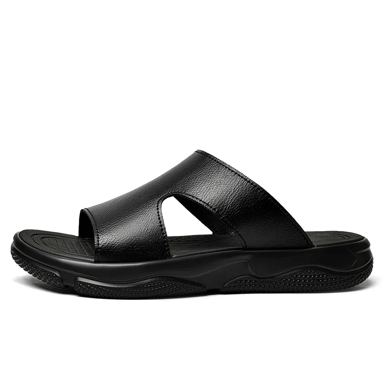 Elegant Leather Men's Sandals