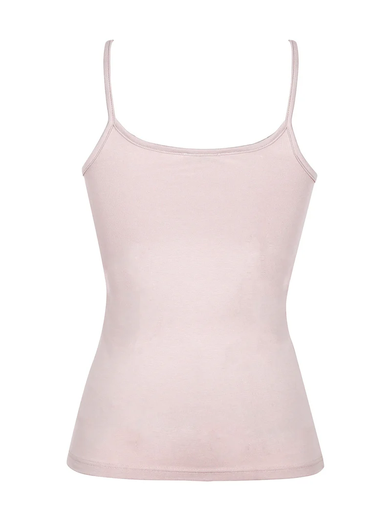 Canotta donna in cotone modal - sabbia