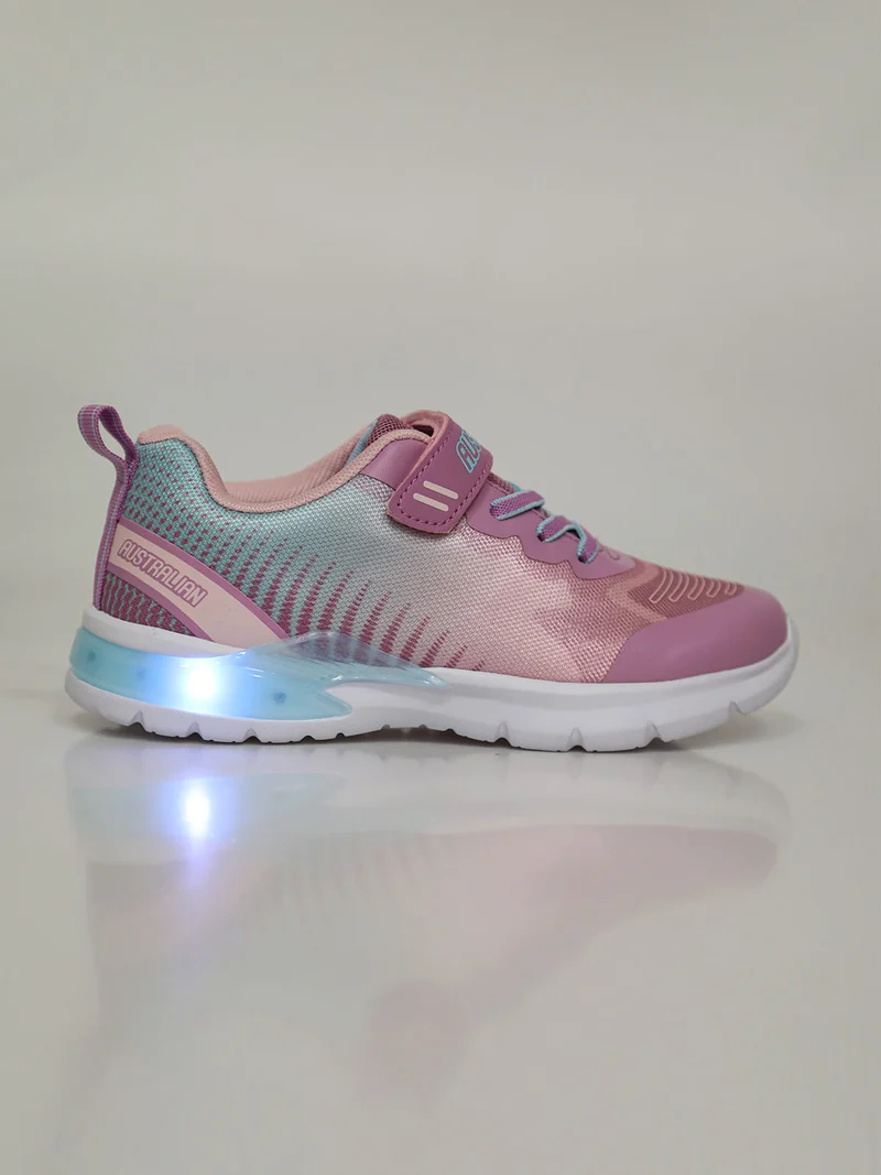 FLASH II Sneakers da bambina con luci - rosa