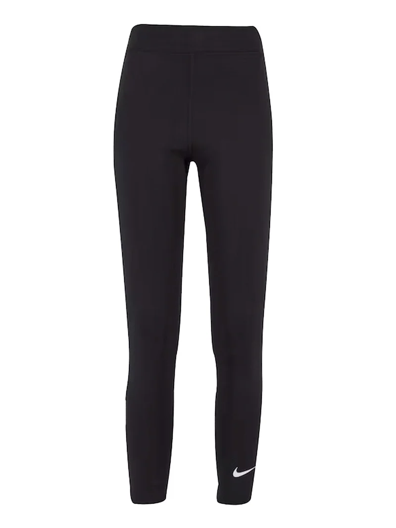 Sportswear classic leggings donna con logo sul fondo - nero