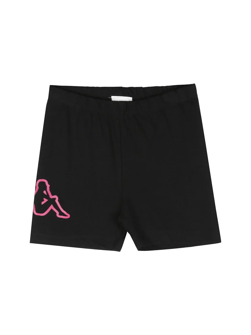 Completo corto da neonata in cotone con t-shirt orsacchiotto e shorts - verde chiaro