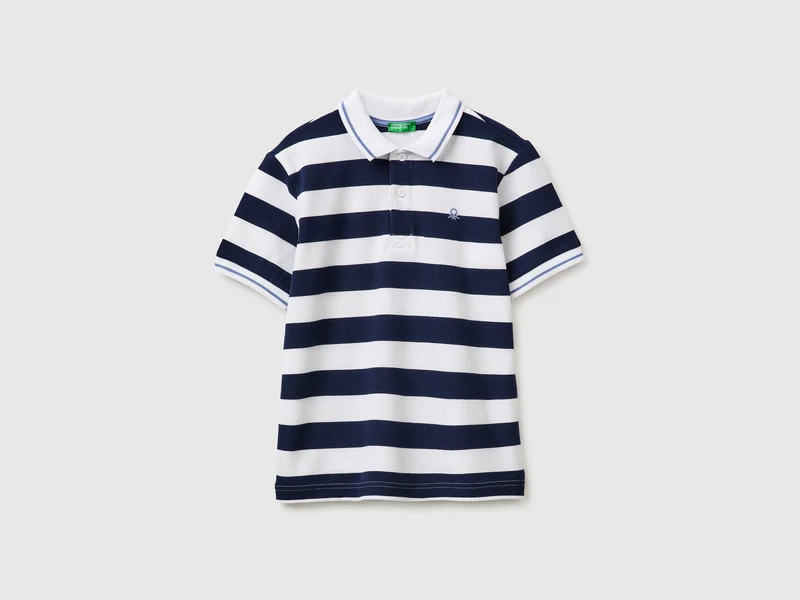 Gestreiftes Poloshirt