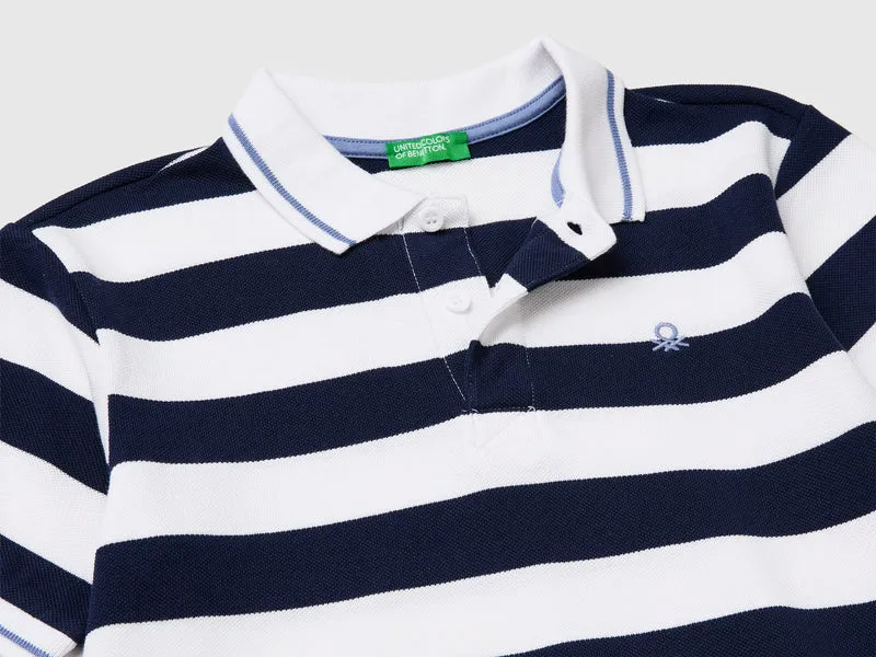 Gestreiftes Poloshirt