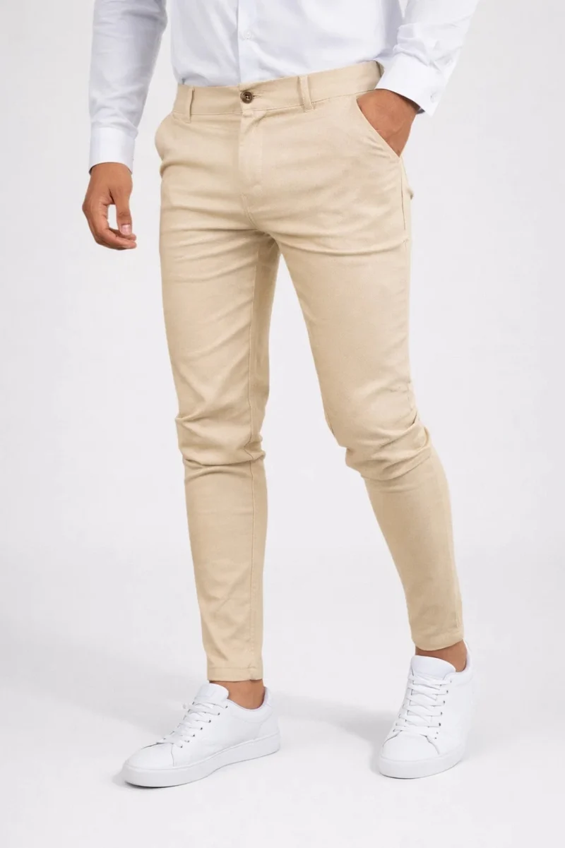 Elegant Men's Stretch Pants
