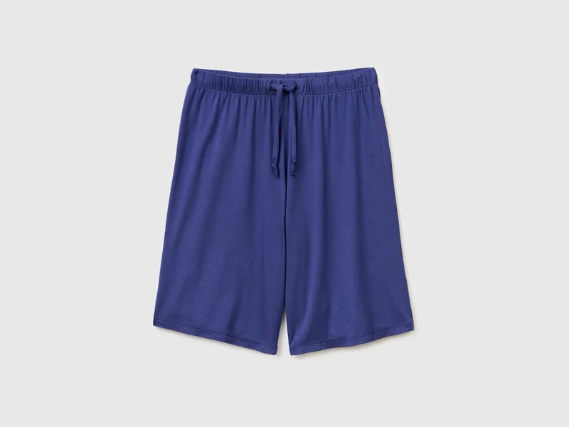 Bermudashorts aus Stretch-Modal