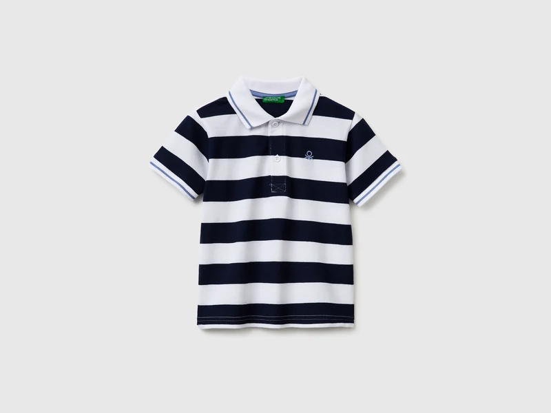 Gestreiftes Poloshirt