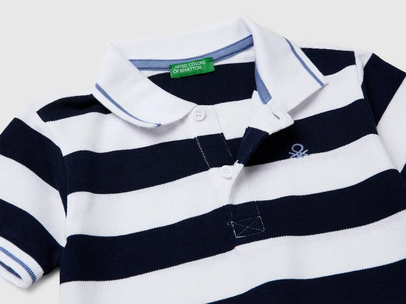 Gestreiftes Poloshirt
